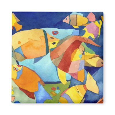 August Fish Magnet by daphne1024