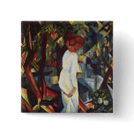 August Macke - A Couple In The Forest Pinback Button