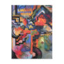 August Macke - Colored Composition Postcards