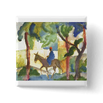 August Macke - Donkey Rider 1914 Eselreiter