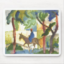 August Macke - Donkey Rider 1914 Eselreiter