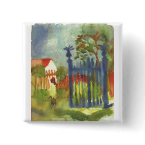 August Macke - Garden Gate 1914 Gartentor
