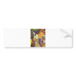 August Macke - Im Basar - 1914 In the Bazaar bumper stickers