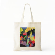 August Macke -  Modefenster 1913 watercolor Bags
