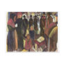 August Macke - Parting - Abschied 1914 oil canvas Postcard