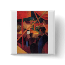 August Macke - Seiltänzer 1914 Oil Canvas Circus