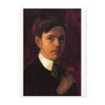 August_Macke - Self Portrait Selbstporträt 1906 Post Cards