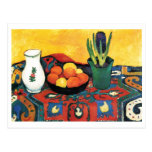 August Macke - Stilleben: Hyazinthenteppich 1910 Postcards