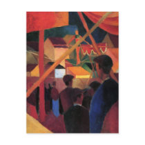 August Macke - Tightrope Walker
