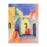 August Macke - View into a Lane Post Card