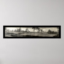 Augusta Country Club Photo 1909 Print