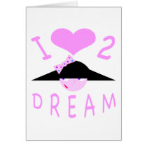 Augusta Moon Pink Greeting Cards