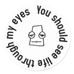 Auitsm Stickers,Through my eyes