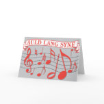 Auld Lang Syne Greeting Cards