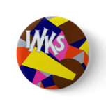 Ault & Wiborg INKS Vintage 1914 Advertisement Button