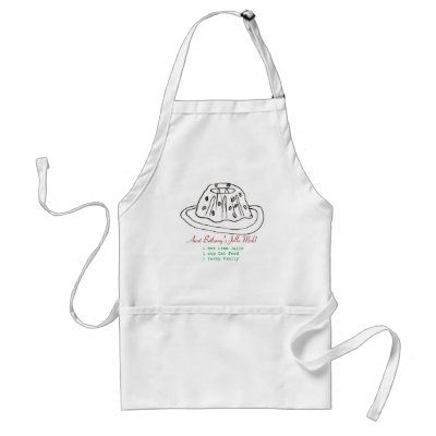 Aunt Bethany's Jello Mould Apron by TheDorotheum