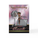 Aunt Mother's Day Card With Make Up Fairy