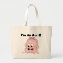 Aunt of New Niece Tshirts and Gifts Tote Bag