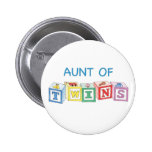 Aunt of Twins Blocks Pins