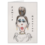 Aunt Priscila Family Reunion Card