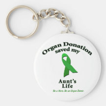 Aunt Transplant Key Chains