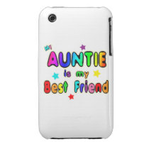 Auntie Best Friend Iphone 3 Covers