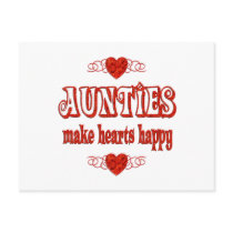 Auntie Hearts Postcards