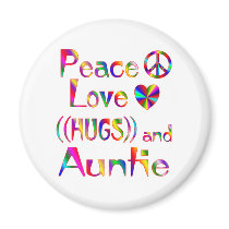 Auntie Hugs Magnet