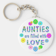 Auntie Keychain