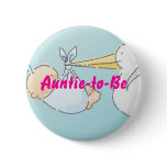 Auntie-to-Be buttons