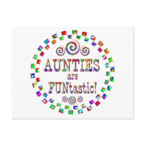 Aunties are FUNtastic Post Card