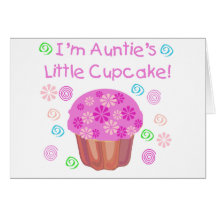 Auntie's Cupcake Greeting Card