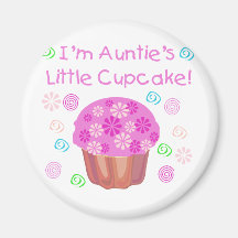 Auntie's Cupcake Magnet