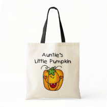 Auntie's Little Pumpkin Tshirts and Gifts Tote Bags