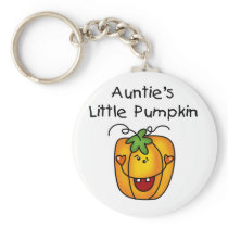 Auntie's Little Pumpkin Tshirts and Gifts Key Chains