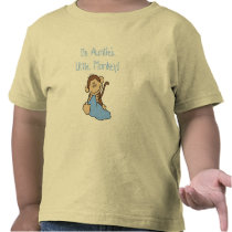 Auntie's Monkey - Blue Tshirts and Gifts