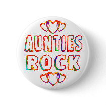 Aunties Rock Button