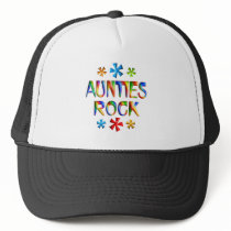 AUNTIES ROCK TRUCKER HAT
