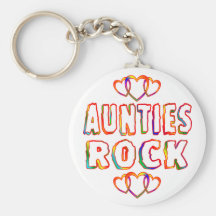 Aunties Rock Keychain