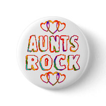 Aunts Rock Buttons
