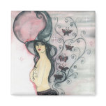 Aura at Dusk Witch Magnet