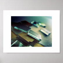 Aura der Pixel II Posterdruck