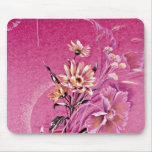 Aura Yellow flowers Mouse Pad