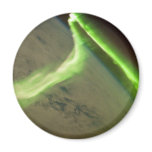 Aurora Australis from International Space Station magnets