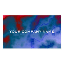 Aurora Blue Thunder Business Card