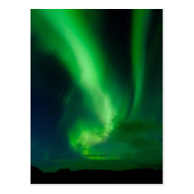 Aurora Borealis - Þingvellir #7 Postcards
