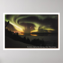 Aurora Borealis and Hale-Bopp Comet
