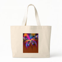Aurora Borealis Butterfly Fractal Bags