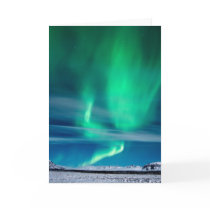Aurora Borealis over Mosfellsheiði
