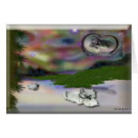 Aurora Borealiskees Greeting Card
